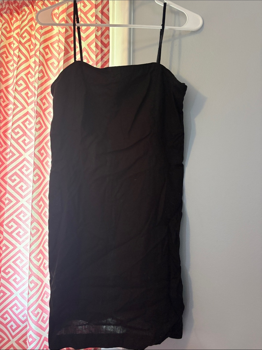 GAP Black Spaghetti Strap Mini Dress